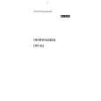 ZANUSSI DW915 Owners Manual ZANUSSI DW915 Owners Manual