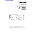 PANASONIC PTL759VU Owners Manual PANASONIC PTL759VU Owners Manual
