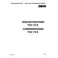 ZANUSSI TCE182 Owners Manual ZANUSSI TCE182 Owners Manual