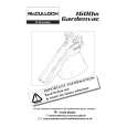 MCCULLOCH 1600 GardenVac Owners Manual MCCULLOCH 1600 GardenVac Owners Manual