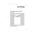 PRIVILEG 734.564 8/10560 Owners Manual PRIVILEG 734.564 8/10560 Owners Manual