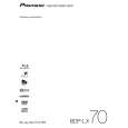 PIONEER BDP-LX70 Owners Manual PIONEER BDP-LX70 Owners Manual