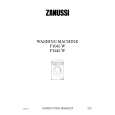 ZANUSSI F1045W Owners Manual ZANUSSI F1045W Owners Manual
