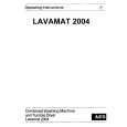 AEG Lavamat 2004 Owners Manual AEG Lavamat 2004 Owners Manual