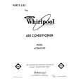 WHIRLPOOL ACQ062XW0 Parts Catalog WHIRLPOOL ACQ062XW0 Parts Catalog