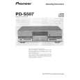 PIONEER PDS507 Owners Manual PIONEER PDS507 Owners Manual