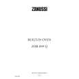 ZANUSSI ZOB899QW Owners Manual ZANUSSI ZOB899QW Owners Manual