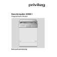 PRIVILEG 60500I-D, 1099 Owners Manual PRIVILEG 60500I-D, 1099 Owners Manual