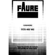 FAURE CCG402W2 Manual de Usuario FAURE CCG402W2 Manual de Usuario