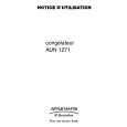 ARTHUR MARTIN ELECTROLUX AUN1271 Owners Manual ARTHUR MARTIN ELECTROLUX AUN1271 Owners Manual