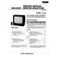 SHARP CV4207SW Service Manual SHARP CV4207SW Service Manual