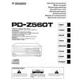 PIONEER PDZ560T Owners Manual PIONEER PDZ560T Owners Manual