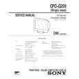 SONY CPDG200 Service Manual SONY CPDG200 Service Manual