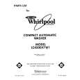 WHIRLPOOL LC4500XTG1 Parts Catalog WHIRLPOOL LC4500XTG1 Parts Catalog