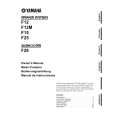 YAMAHA F12 Owners Manual YAMAHA F12 Owners Manual