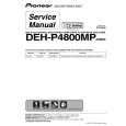 PIONEER DEH-P4800MP/X1P/EW Service Manual PIONEER DEH-P4800MP/X1P/EW Service Manual