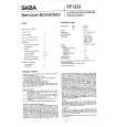 SABA CT6762 Service Manual SABA CT6762 Service Manual