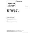 PIONEER S-W37 Service Manual PIONEER S-W37 Service Manual