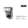 METZ MECABLITZ 44AF-4O Owners Manual METZ MECABLITZ 44AF-4O Owners Manual