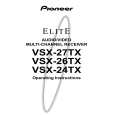 PIONEER VSX-24TX Owners Manual PIONEER VSX-24TX Owners Manual