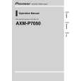 PIONEER AXM-P7050/ES Owners Manual PIONEER AXM-P7050/ES Owners Manual