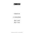 ZANUSSI ZKF5262F Owners Manual ZANUSSI ZKF5262F Owners Manual