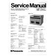 TECHNICS SE241/E Service Manual TECHNICS SE241/E Service Manual