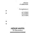 ARTHUR MARTIN ELECTROLUX AC3206N Owners Manual ARTHUR MARTIN ELECTROLUX AC3206N Owners Manual