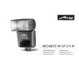 METZ MECABLITZ 44 AF-3 Owners Manual METZ MECABLITZ 44 AF-3 Owners Manual