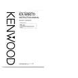 KENWOOD KXW6070 Owners Manual KENWOOD KXW6070 Owners Manual