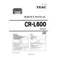TEAC CLR600 Service Manual TEAC CLR600 Service Manual