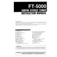 HITACHI FT-5000 Owners Manual HITACHI FT-5000 Owners Manual