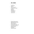 AEG M2500 Owners Manual AEG M2500 Owners Manual