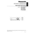 PANASONIC PT-LB10NTU Owners Manual PANASONIC PT-LB10NTU Owners Manual