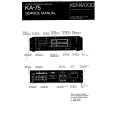 KENWOOD KA-75 Service Manual KENWOOD KA-75 Service Manual