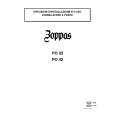 ZOPPAS PO22 Owners Manual ZOPPAS PO22 Owners Manual