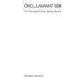 AEG Lavamat 608 w Owners Manual AEG Lavamat 608 w Owners Manual