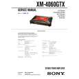 SONY XM-4060GTX Service Manual SONY XM-4060GTX Service Manual
