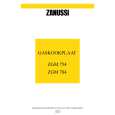 ZANUSSI ZGM7541X Owners Manual ZANUSSI ZGM7541X Owners Manual