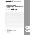 PIONEER CDJ-400/TLFXJ Owners Manual PIONEER CDJ-400/TLFXJ Owners Manual