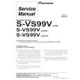 PIONEER S-VS99V/XJI/CN Service Manual PIONEER S-VS99V/XJI/CN Service Manual