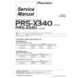 PIONEER PRS-X340-2 Service Manual PIONEER PRS-X340-2 Service Manual