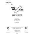WHIRLPOOL LE7080XTF0 Parts Catalog WHIRLPOOL LE7080XTF0 Parts Catalog
