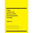 ZANUSSI ZHP615WM Owners Manual ZANUSSI ZHP615WM Owners Manual