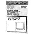 SHARP CV-3745SC Owners Manual SHARP CV-3745SC Owners Manual