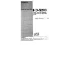 AIWA HD-S200 Owners Manual AIWA HD-S200 Owners Manual