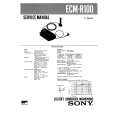 SONY ECMR100 Service Manual SONY ECMR100 Service Manual