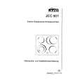 JUNO-ELECTROLUX JEC601S Owners Manual JUNO-ELECTROLUX JEC601S Owners Manual
