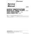 PIONEER KEH-P6010R Service Manual PIONEER KEH-P6010R Service Manual