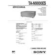 SONY TAN9000ES Service Manual SONY TAN9000ES Service Manual